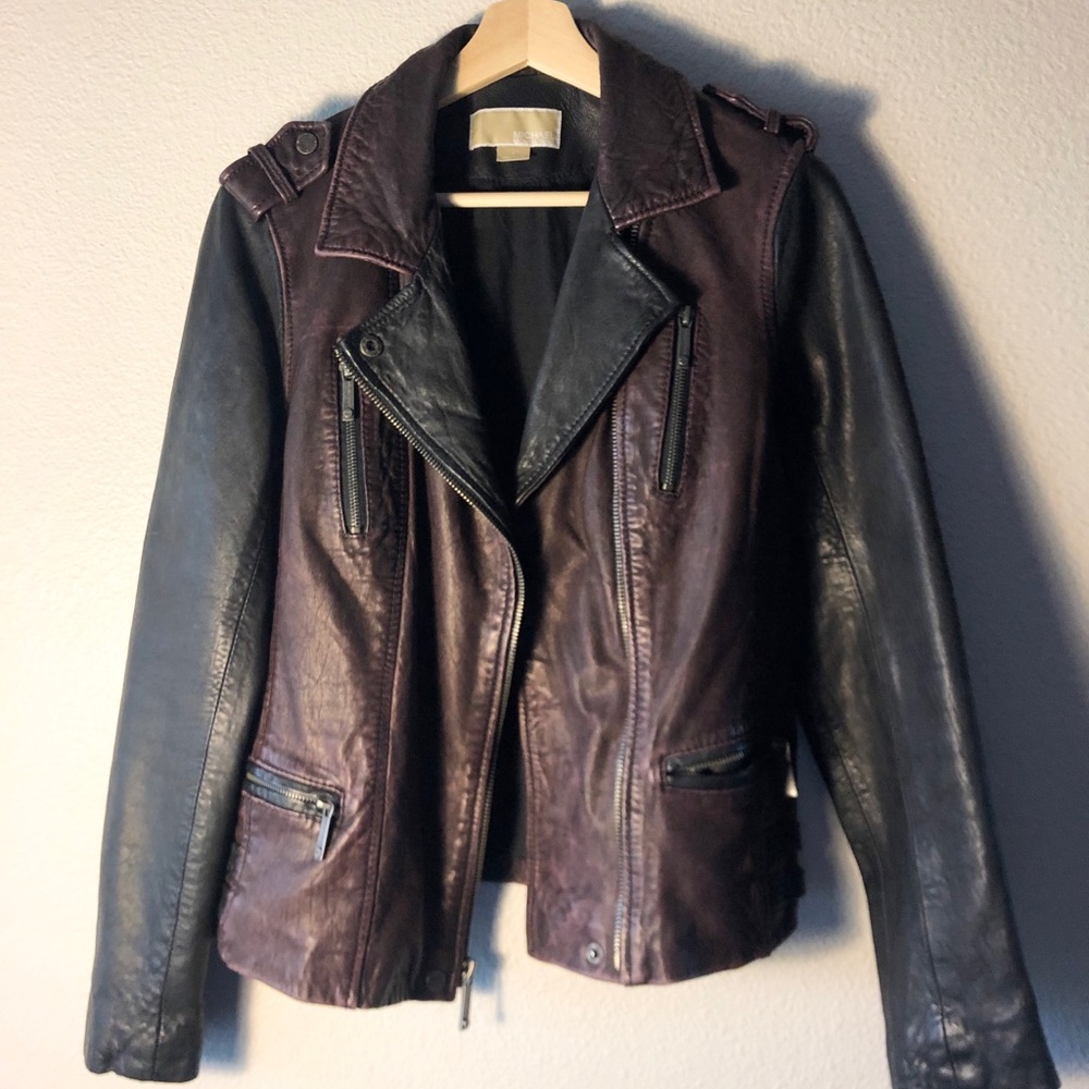 Leather jacket